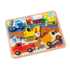 Construction Chunky Puzzle - 6 Pieces
