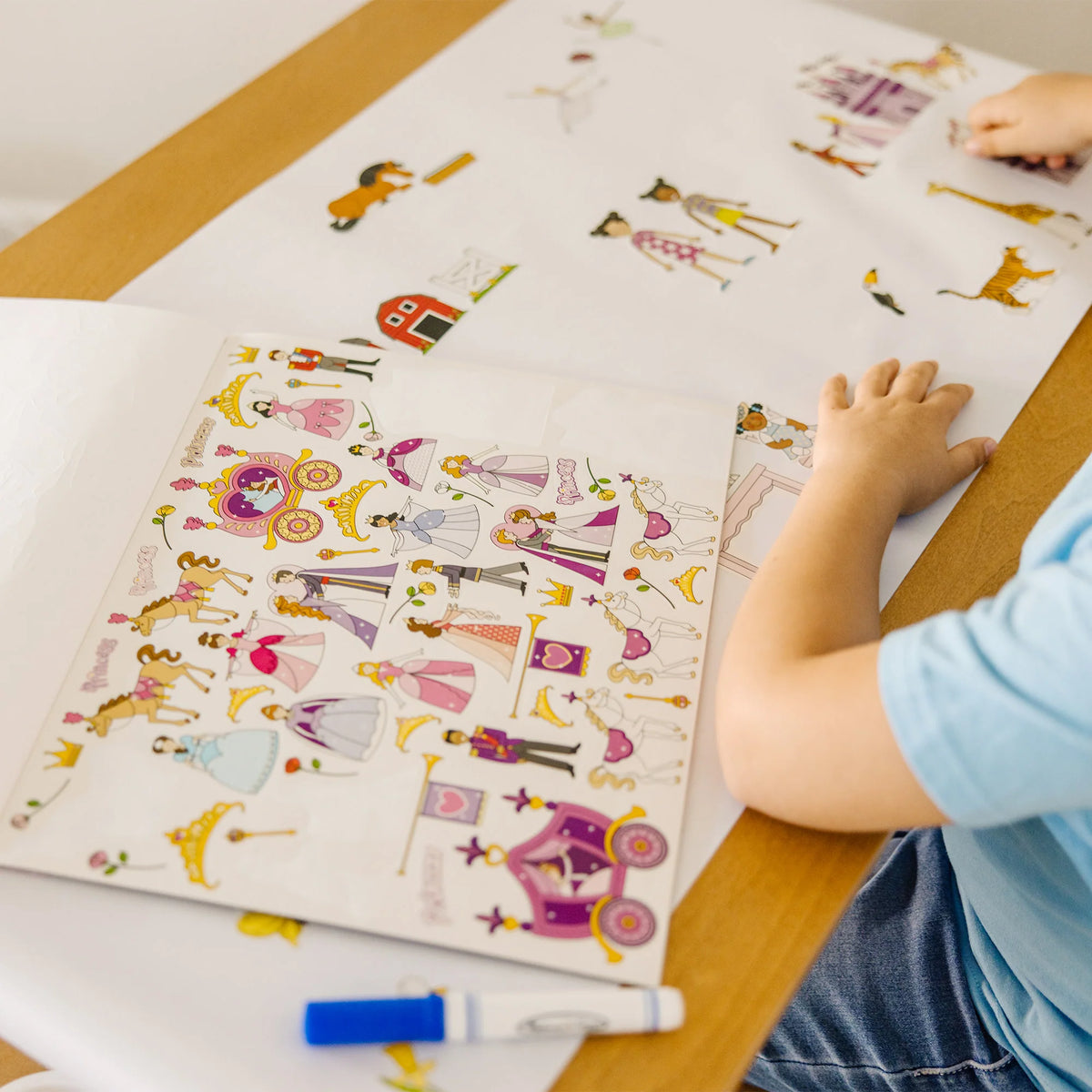 Sticker Collection - Princesses, Tea Party, Animals, and More
