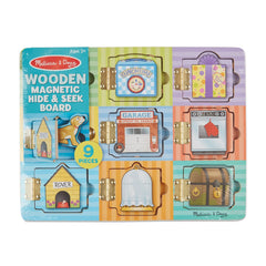 Wooden Magnetic Hide & Seek Board