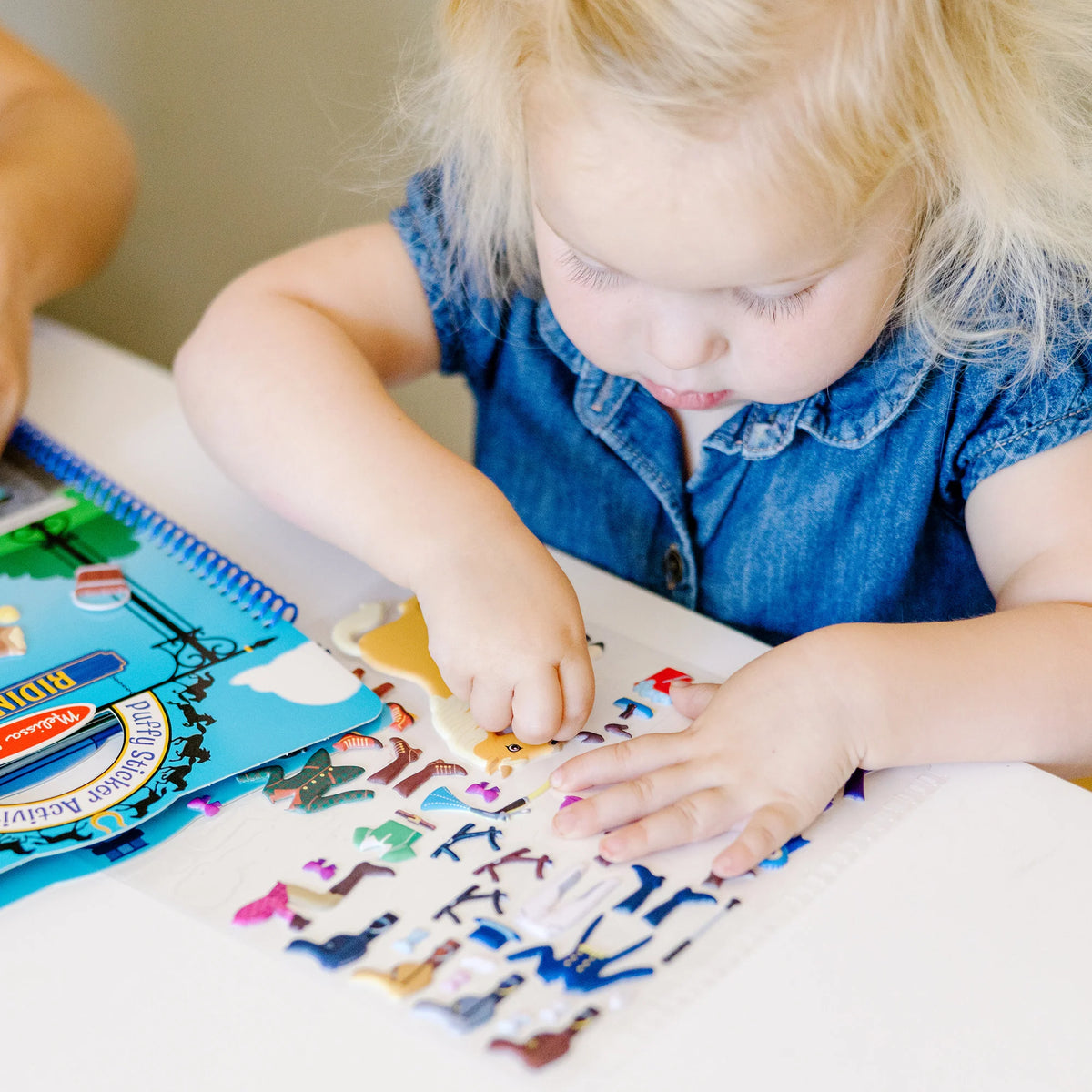 Puffy Sticker Activity Book - Riding Club